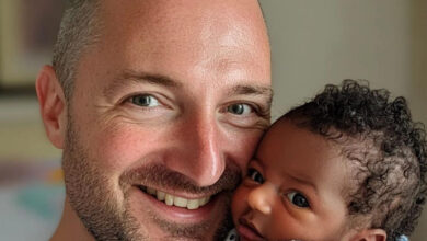 Photo of My Wife Gave Birth to a Black-Skinned Baby — I Stayed By Her Side Forever My wife and I are both white.