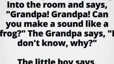 Photo of “A Little Boy’s Strange Request to Grandpa”