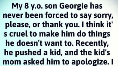 Photo of Why I Never Make My Son Say ‘Thank You’ or ‘Sorry’ Anymore