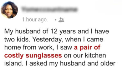 Photo of Woman Finds Expensive Sunglasses at Home………………