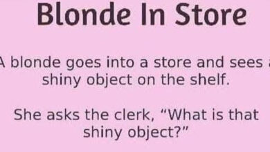 Photo of Blonde in store