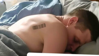 Photo of I Noticed a Barcode on My Husband’s Back