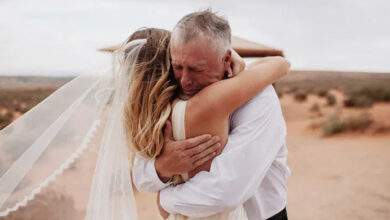 Photo of After 25 years, the father came to his daughter’s wedding