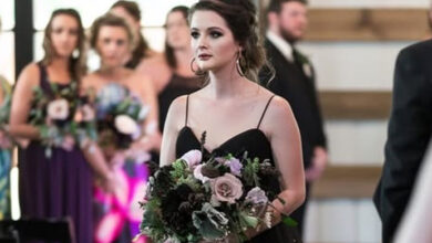 Photo of My Daughter’s Wedding Dress Arrived All Black