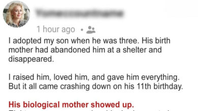 Photo of My Son’s Biological Mother Showed