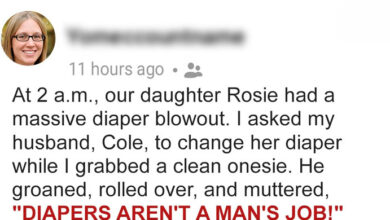 Photo of My Husband Refused to Change Our Baby’s Diapers