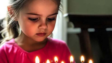 Photo of On Her 7th Birthday, My Daughter Blew