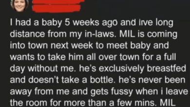 Photo of She Demanded I Stop Breastfeeding