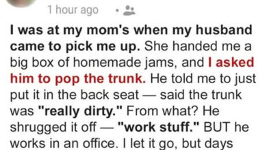 Photo of My Husband Didn’t Let Me Open the Car Trunk for Days
