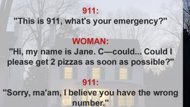 Photo of ‘I Need 2 Pizzas’ 911 Gets Call from