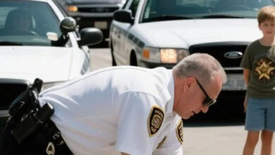 Photo of A police officer forced my 72-year-old husband to lie face-down on scorching