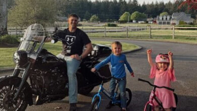 Photo of MY KIDS SAW A MAN RIDING MY OLD BIKE